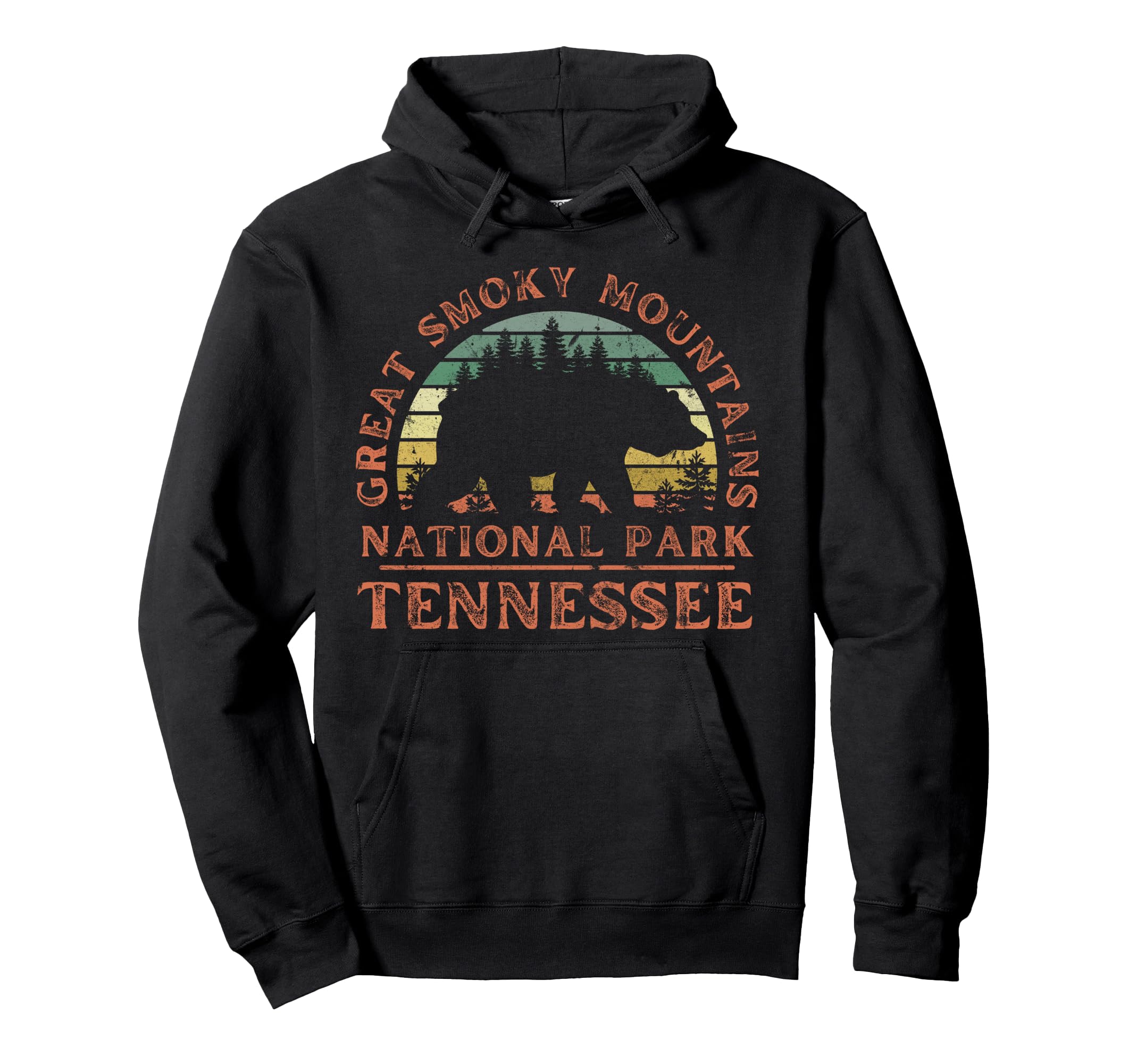 Great Smoky Mountains National Park Hoodie - Unique Graphic Unisex - T-Shirt, Sweatshirt, Hoodie