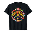 Peace Sign Love 60S 70S Tie Die T-Shirt - Streetwear Style for Adults - T-Shirt, Sweatshirt, Hoodie