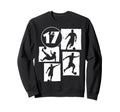17Th Birthday Soccer Player Sweatshirt - Custom Art Print for Adults - T-Shirt, Sweatshirt, Hoodie