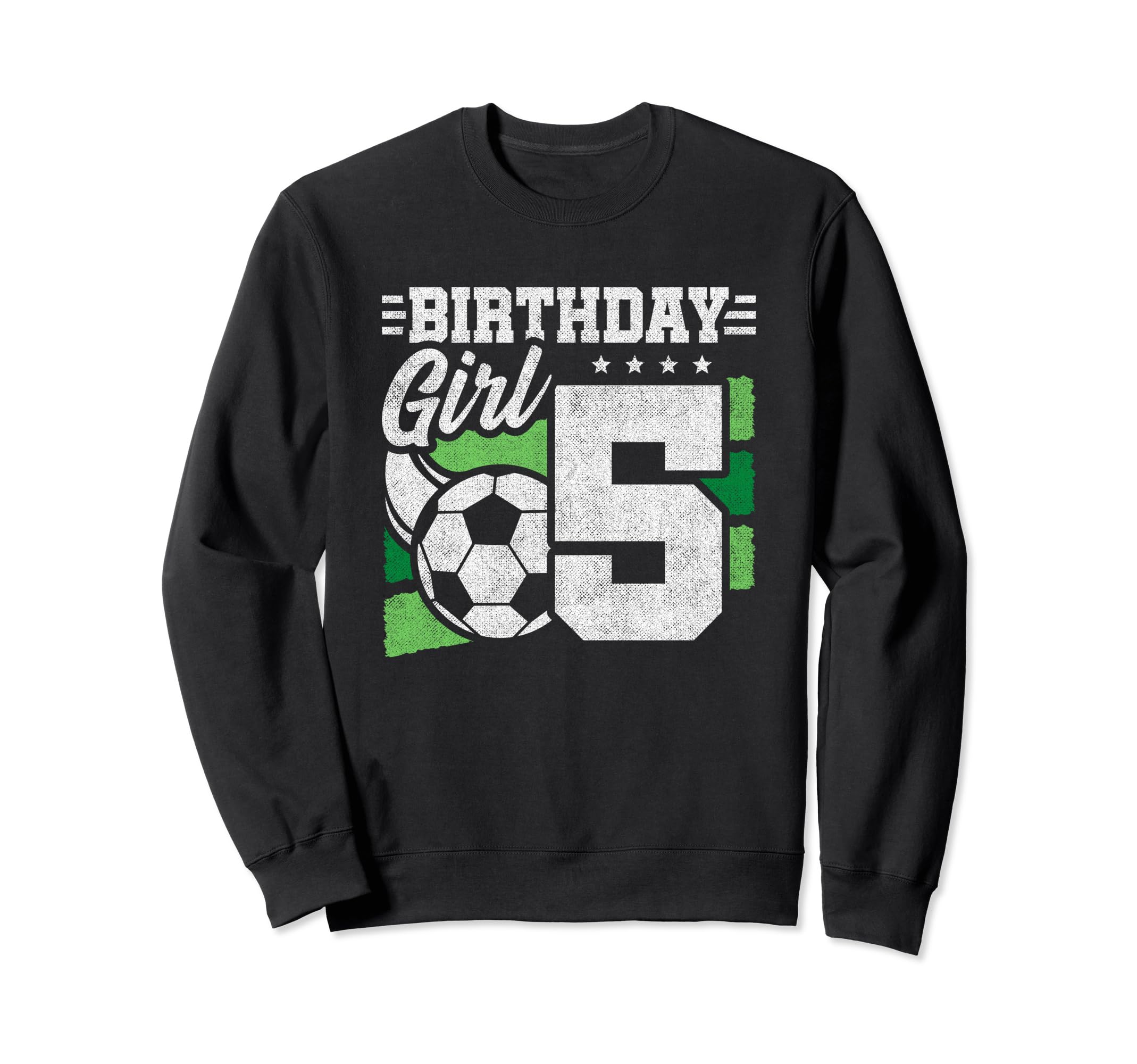 Soccer Birthday Party 5 Year Sweatshirt - Fun Novelty Design for Adults - T-Shirt, Sweatshirt, Hoodie
