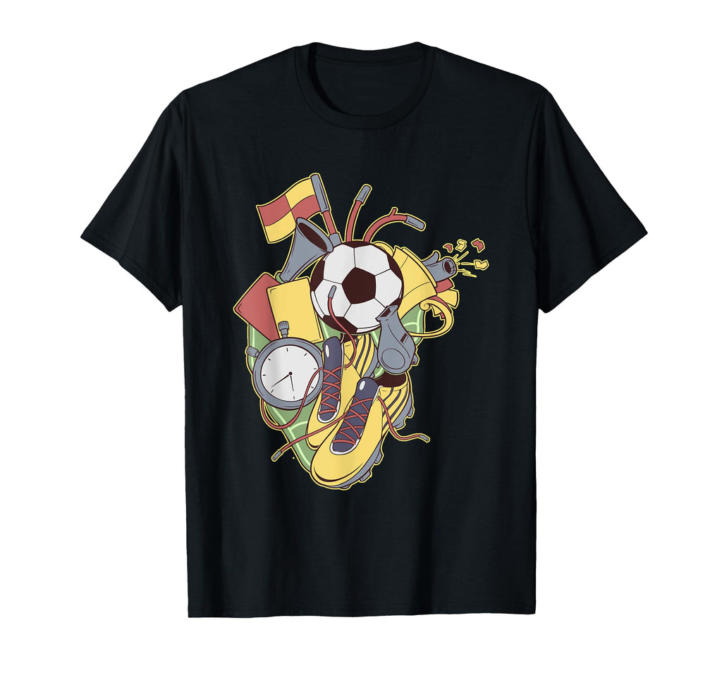 Surreal Anatomical Heart Football T-Shirt - Fun Novelty Design Unisex - T-Shirt, Sweatshirt, Hoodie