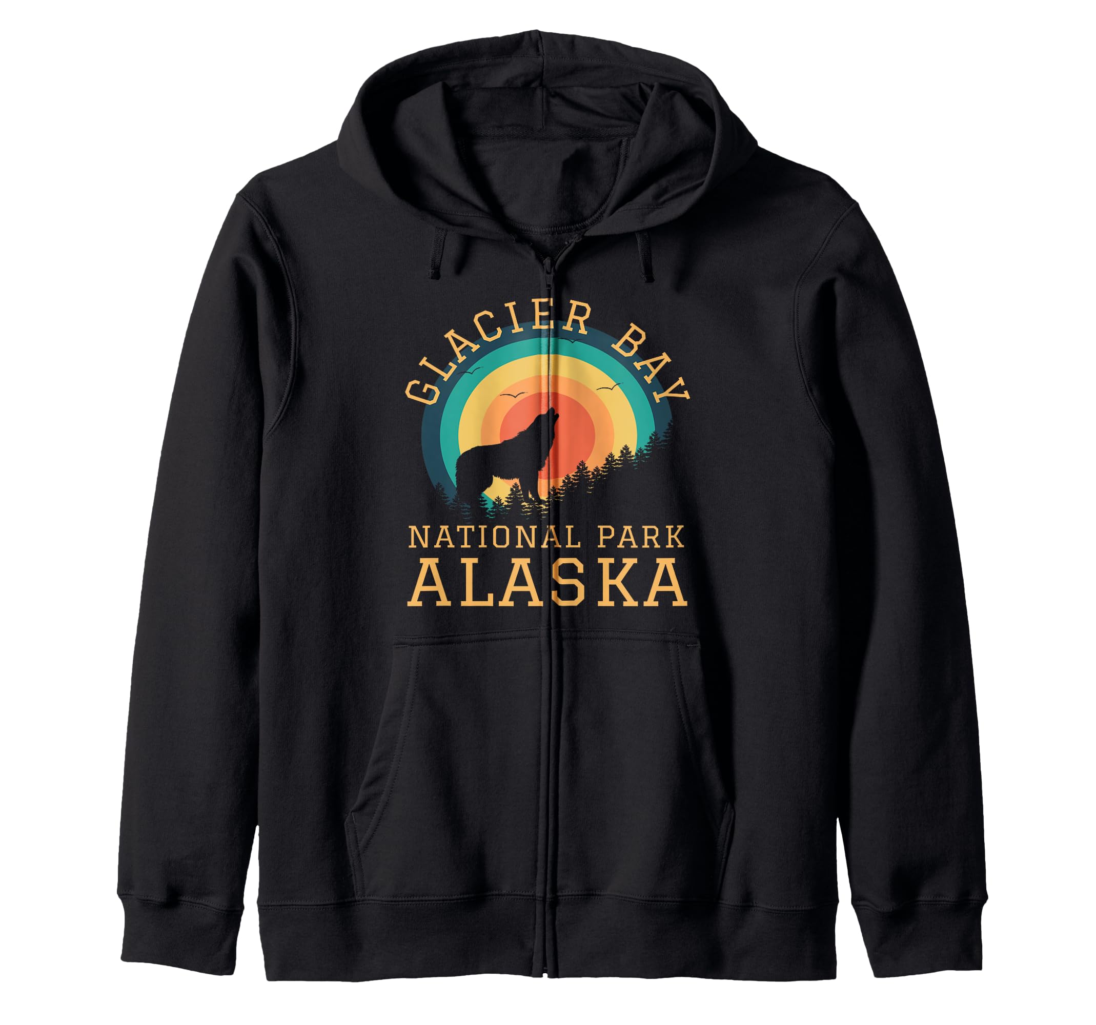 Glacier Bay National Park Alaska Usa T-Shirt - Casual Everyday Wear Unisex - T-Shirt, Sweatshirt, Hoodie