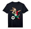 Dabbing Dog Mexico Soccer Fans Jersey T-Shirt - Streetwear Style Men Women - T-Shirt, Sweatshirt, Hoodie