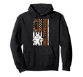 Football Dad Us Flag Football Hoodie - Fun Novelty Design for Adults - T-Shirt, Sweatshirt, Hoodie