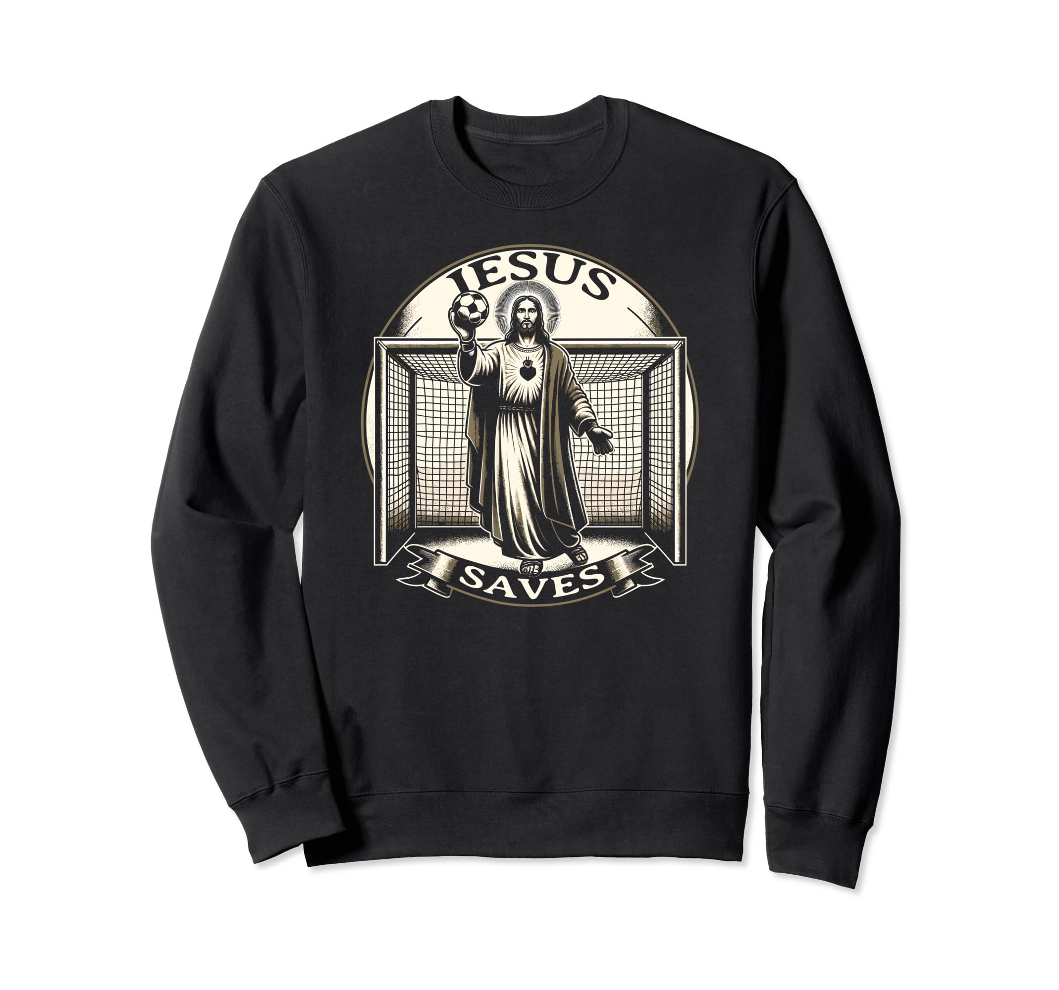 C J S Religious Christian Soccer T-Shirt - Fun Novelty Design Men Women - T-Shirt, Sweatshirt, Hoodie
