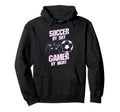 Soccer Day Gamer Night Soccer Gamer Hoodie - Fun Novelty Design Men Women - T-Shirt, Sweatshirt, Hoodie