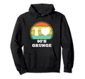I Love 90S Grunge Rock Music Party Hoodie - Minimalist Print Unisex - T-Shirt, Sweatshirt, Hoodie