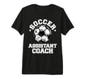 Soccer Assistant Coach Soccer Ball T-Shirt - Fun Novelty Design for Adults - T-Shirt, Sweatshirt, Hoodie
