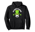 Soccer Striker Clover Scorer Hoodie - Novelty Apparel Unisex - T-Shirt, Sweatshirt, Hoodie