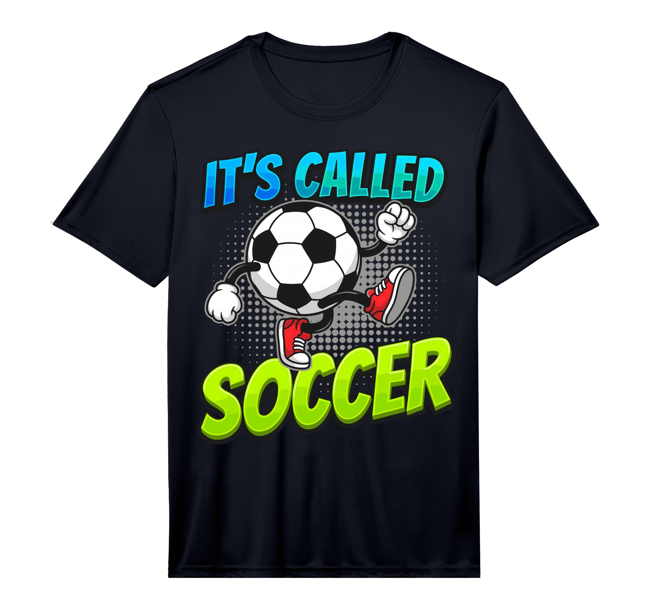Its Called Soccer Funny Cartoon Ball T-Shirt - Minimalist Print Men Women - T-Shirt, Sweatshirt, Hoodie