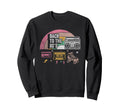 Back To 80S Boombox Roller Sweatshirt - Casual Everyday Wear Men Women - T-Shirt, Sweatshirt, Hoodie