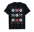 I Know I Play Like Try To Keep Up Bow T-Shirt - Minimalist Print Unisex - T-Shirt, Sweatshirt, Hoodie