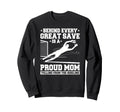 Behind Every Great Save Is Mom Soccer Sweatshirt - Custom Art Print Unisex - T-Shirt, Sweatshirt, Hoodie