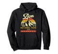 Zion Utah National Park Hoodie - Minimalist Print for Adults - T-Shirt, Sweatshirt, Hoodie