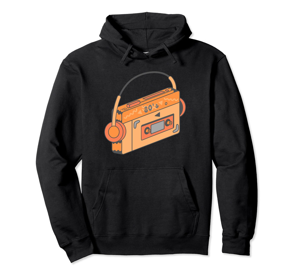 Cassette Tape 80S Music Hoodie - Novelty Apparel Men Women - T-Shirt, Sweatshirt, Hoodie