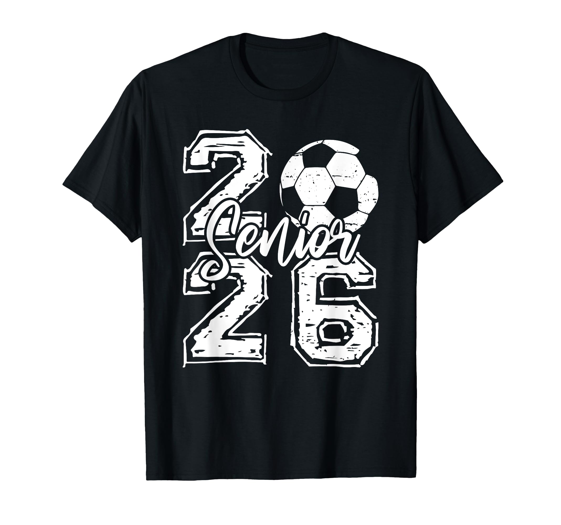 Class 2026 Soccer Senior 2026 Back T-Shirt - Minimalist Print for Adults - T-Shirt, Sweatshirt, Hoodie