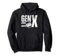 Gen X Never Forget Cassette Tape Hoodie - Casual Everyday Wear Men Women - T-Shirt, Sweatshirt, Hoodie