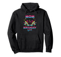 Mom Birthday Rainbow Roller Skates Hoodie - Novelty Apparel for Adults - T-Shirt, Sweatshirt, Hoodie