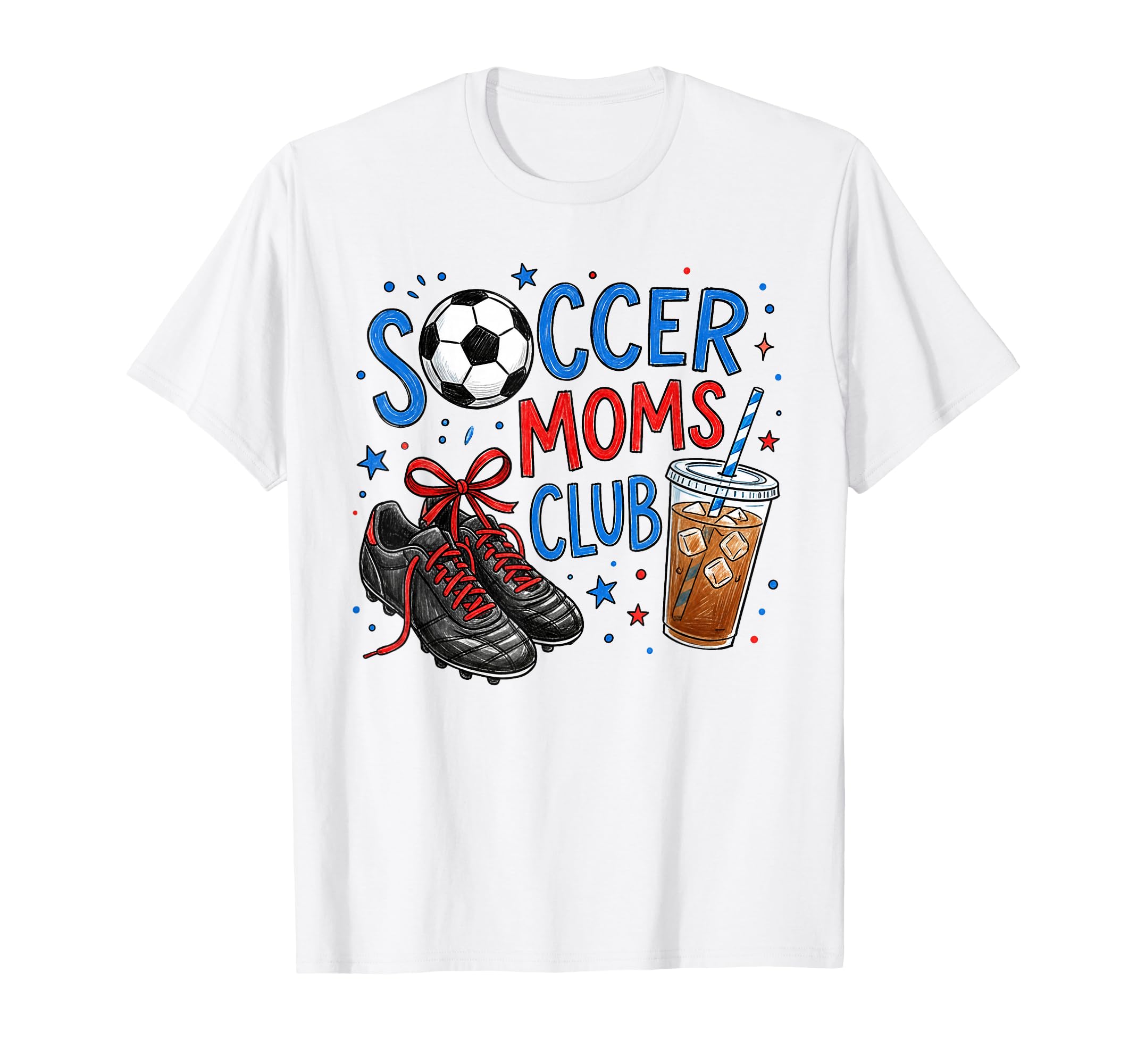 Soccer Mom Club T-Shirt - Custom Art Print for Adults - T-Shirt, Sweatshirt, Hoodie