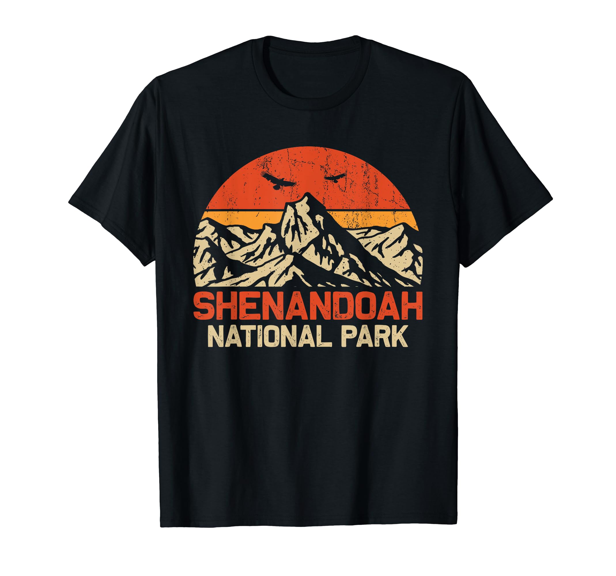 Travel Lover Mountain Shenandoah T-Shirt - Trendy Graphic for Adults - T-Shirt, Sweatshirt, Hoodie