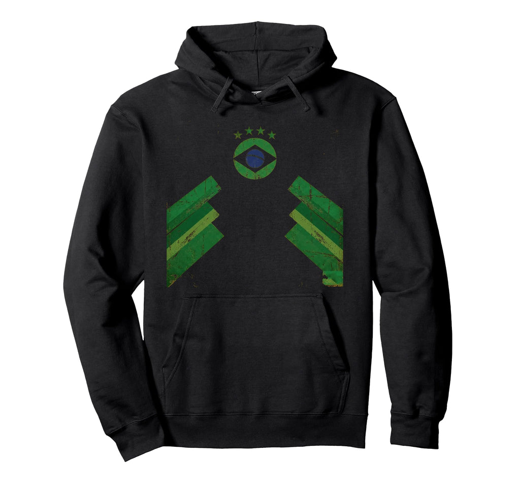 Brazil Gift Flag Brazilian Fan Samba Brasil Hoodie - Novelty Apparel Unisex - T-Shirt, Sweatshirt, Hoodie