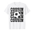 Soccer Cousin Cracked Wall Family T-Shirt - Casual Everyday Wear Unisex - T-Shirt, Sweatshirt, Hoodie