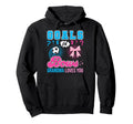 Goals Or Bows Grandma Loves You Gender Hoodie - Custom Art Print Men Women - T-Shirt, Sweatshirt, Hoodie