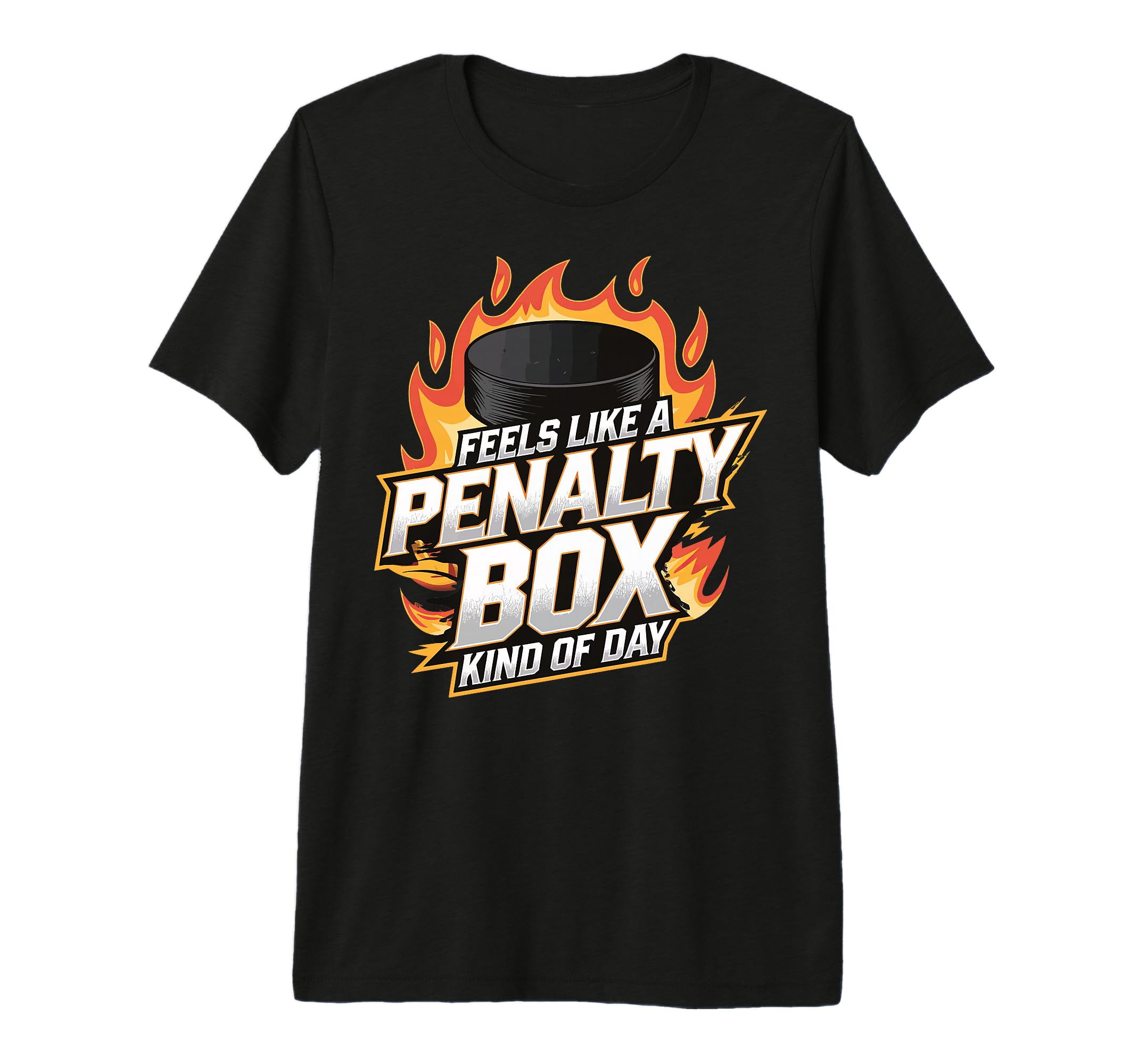 Feels Like Penalty Box Kind Day Tri T-Shirt - Minimalist Print for Adults - T-Shirt, Sweatshirt, Hoodie