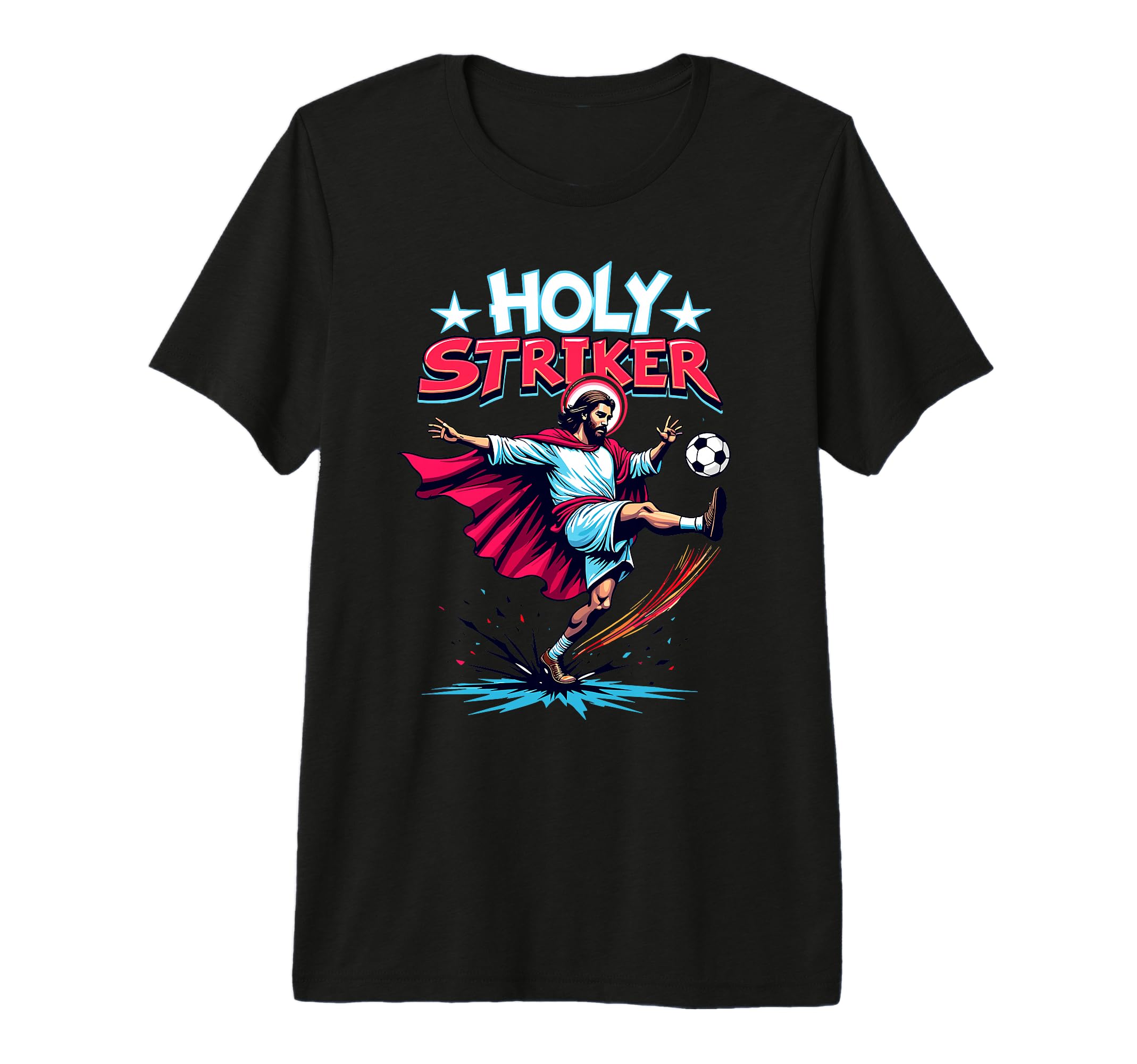 Holy Striker Easter Funny Jesus T-Shirt - Fun Novelty Design Men Women - T-Shirt, Sweatshirt, Hoodie