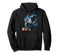 Shark Soccer Striker Cartoon Sports Hoodie - Trendy Graphic for Adults - T-Shirt, Sweatshirt, Hoodie