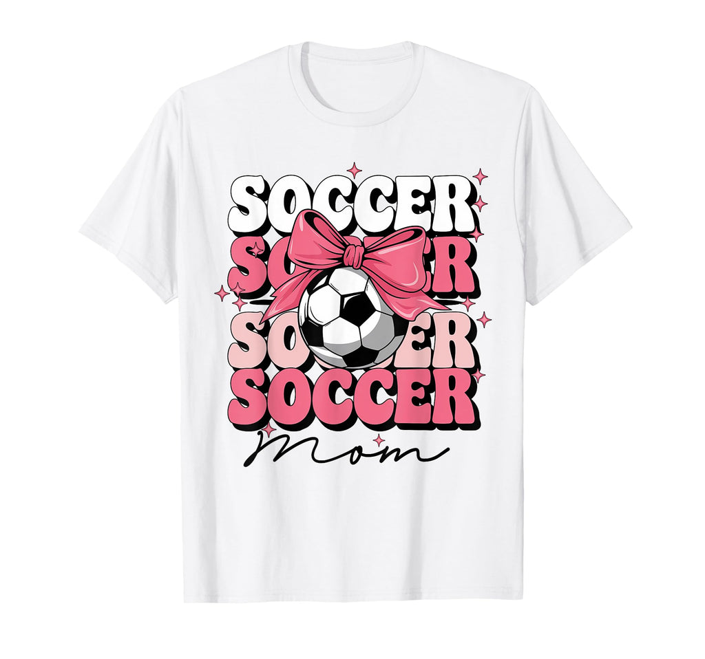 Groovy Soccer Mom Mother T-Shirt - Casual Everyday Wear for Adults - T-Shirt, Sweatshirt, Hoodie