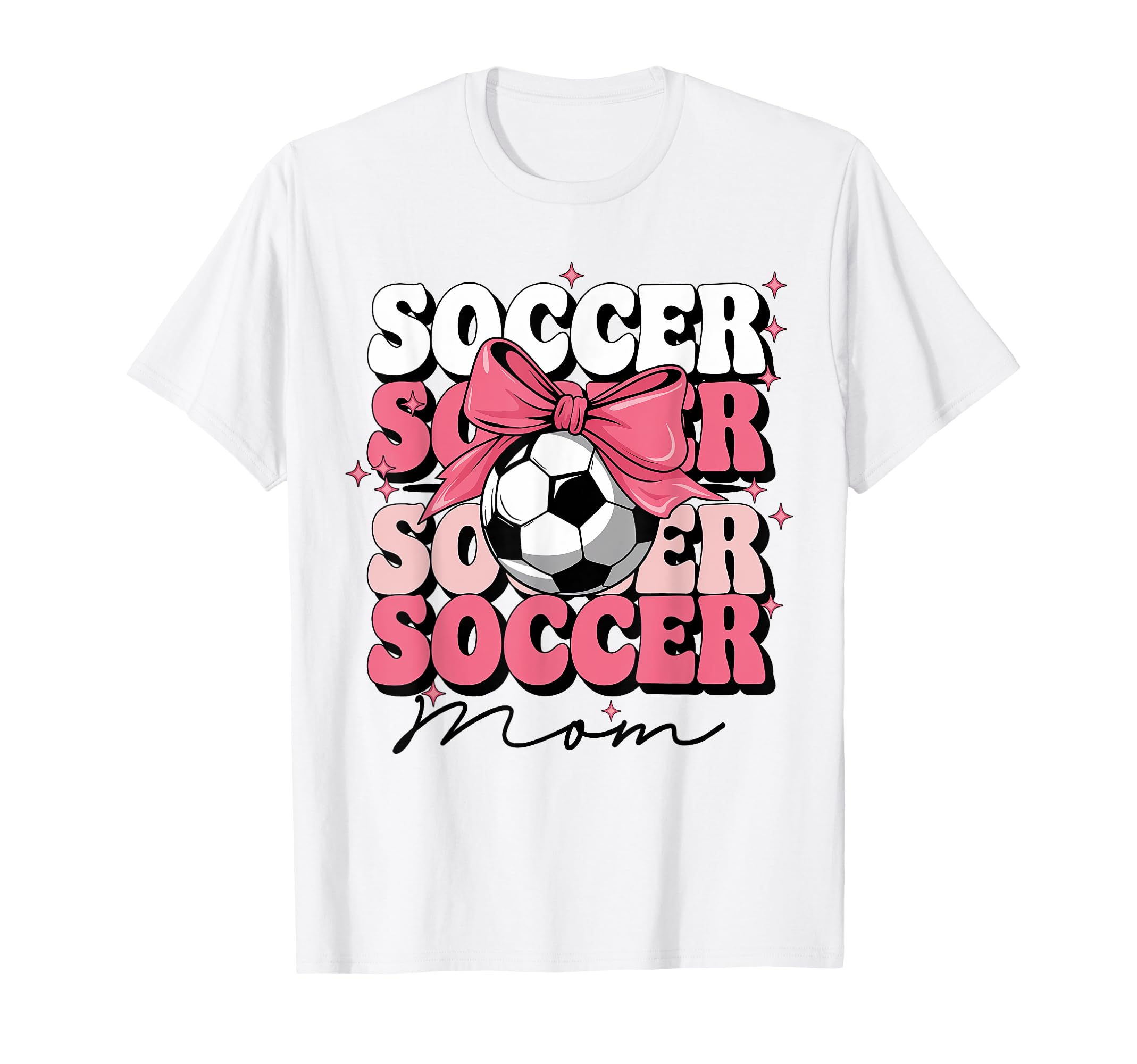 Groovy Soccer Mom Mother T-Shirt - Casual Everyday Wear for Adults - T-Shirt, Sweatshirt, Hoodie