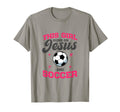 Christian Soccer Player This Runs Jesus T-Shirt - Graphic Print for Adults - T-Shirt, Sweatshirt, Hoodie