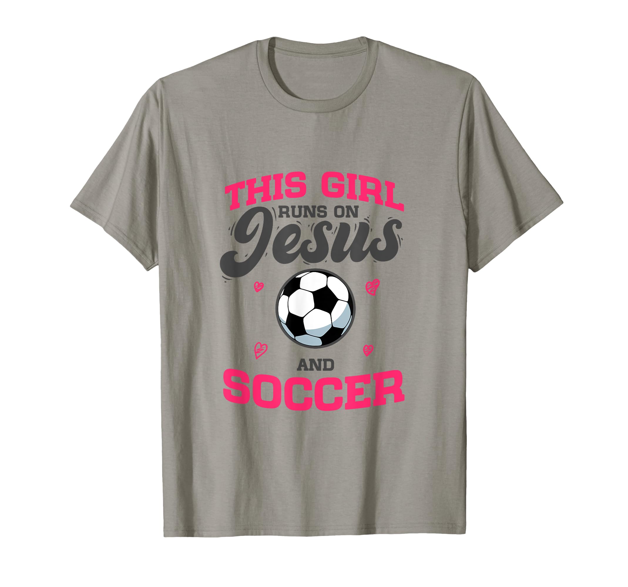 Christian Soccer Player This Runs Jesus T-Shirt - Graphic Print for Adults - T-Shirt, Sweatshirt, Hoodie
