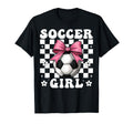 Soccer Soccer Mom Coquette T-Shirt - Graphic Print Men Women - T-Shirt, Sweatshirt, Hoodie