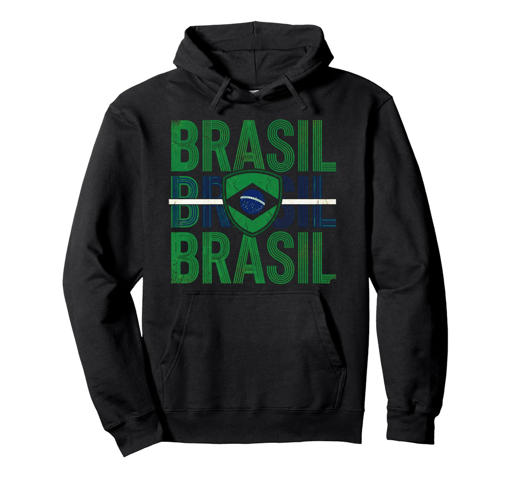 Brazil Gift Flag Brazilian Fan Samba Hoodie - Custom Art Print Men Women - T-Shirt, Sweatshirt, Hoodie