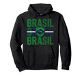 Brazil Gift Flag Brazilian Fan Samba Hoodie - Custom Art Print Men Women - T-Shirt, Sweatshirt, Hoodie
