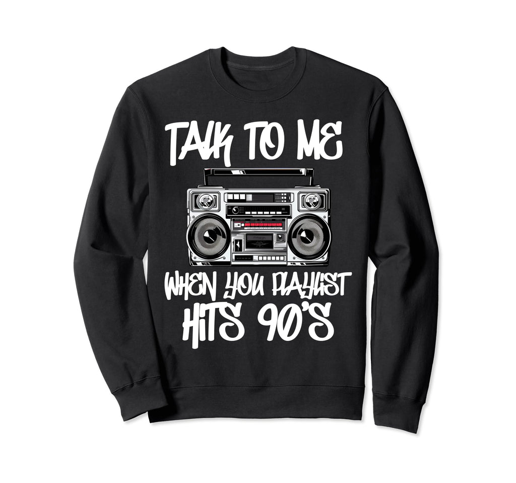 Hip Hop Old School 90S Rap Sweatshirt - Casual Everyday Wear for Adults - T-Shirt, Sweatshirt, Hoodie