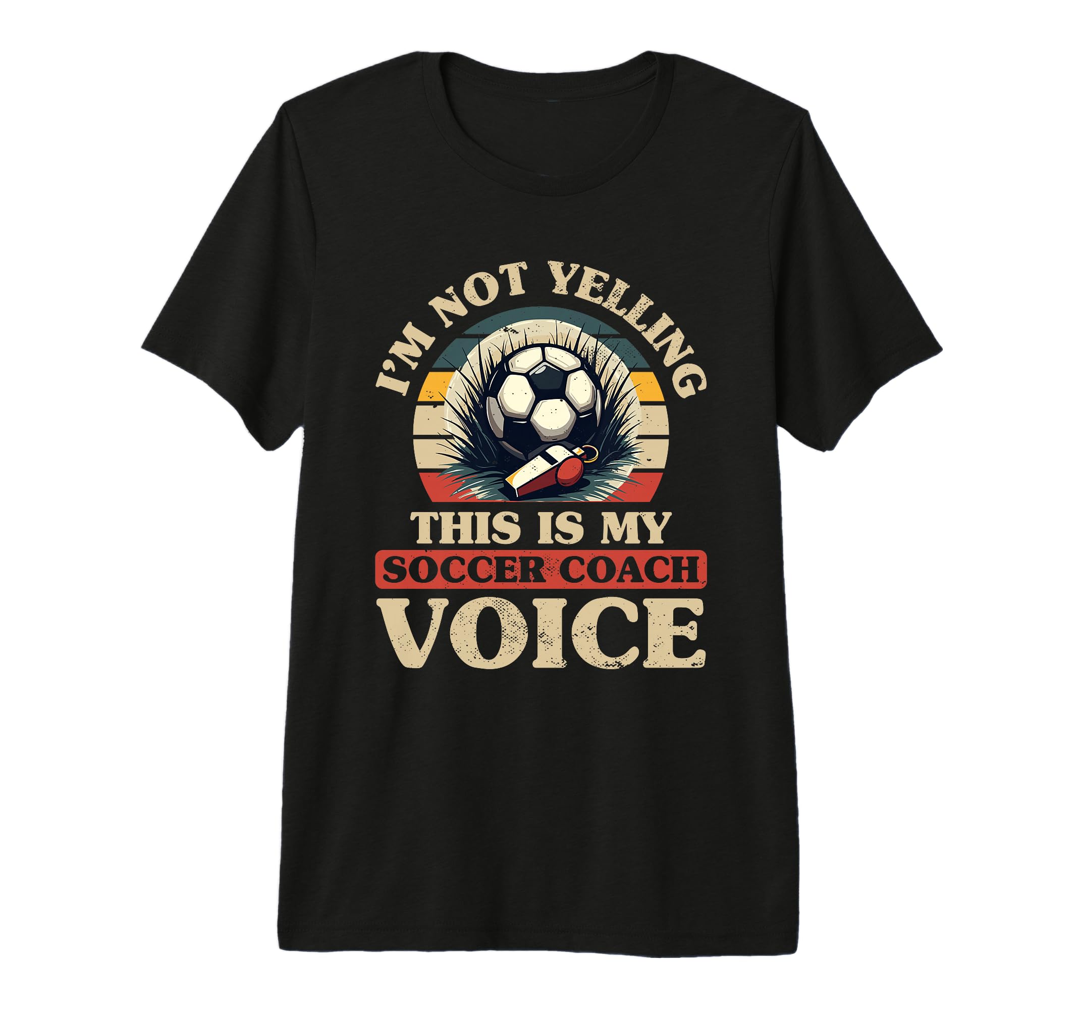 Coaching Soccer Dad Coach Soccer T-Shirt - Minimalist Print Men Women - T-Shirt, Sweatshirt, Hoodie