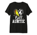 Ball Auntie Softball Soccer Ball Aunt T-Shirt - Streetwear Style Unisex - T-Shirt, Sweatshirt, Hoodie