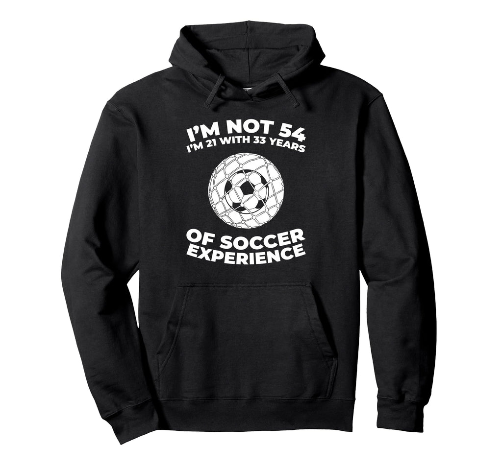 54Th Birthday Soccer Team Player Hoodie - Minimalist Print Men Women - T-Shirt, Sweatshirt, Hoodie