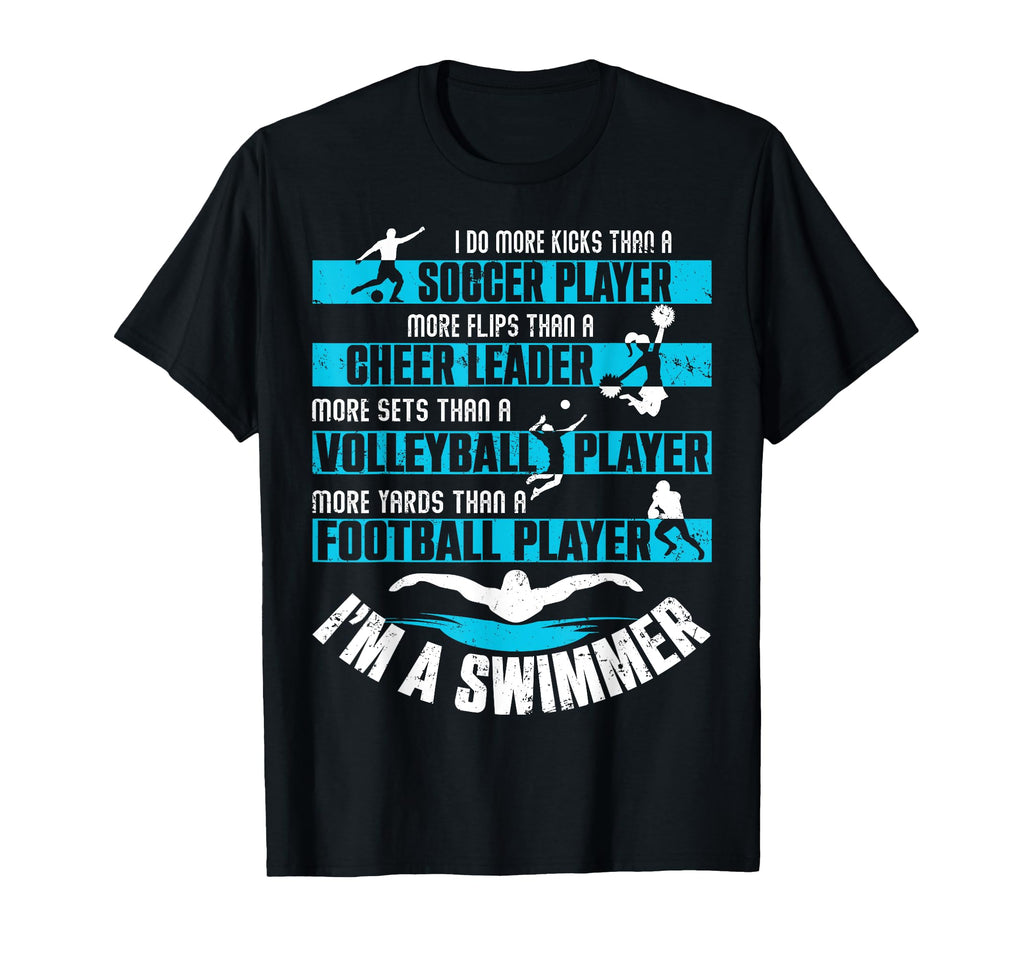 I Do More Kicks Than Soccer Player T-Shirt - Fun Novelty Design Unisex - T-Shirt, Sweatshirt, Hoodie