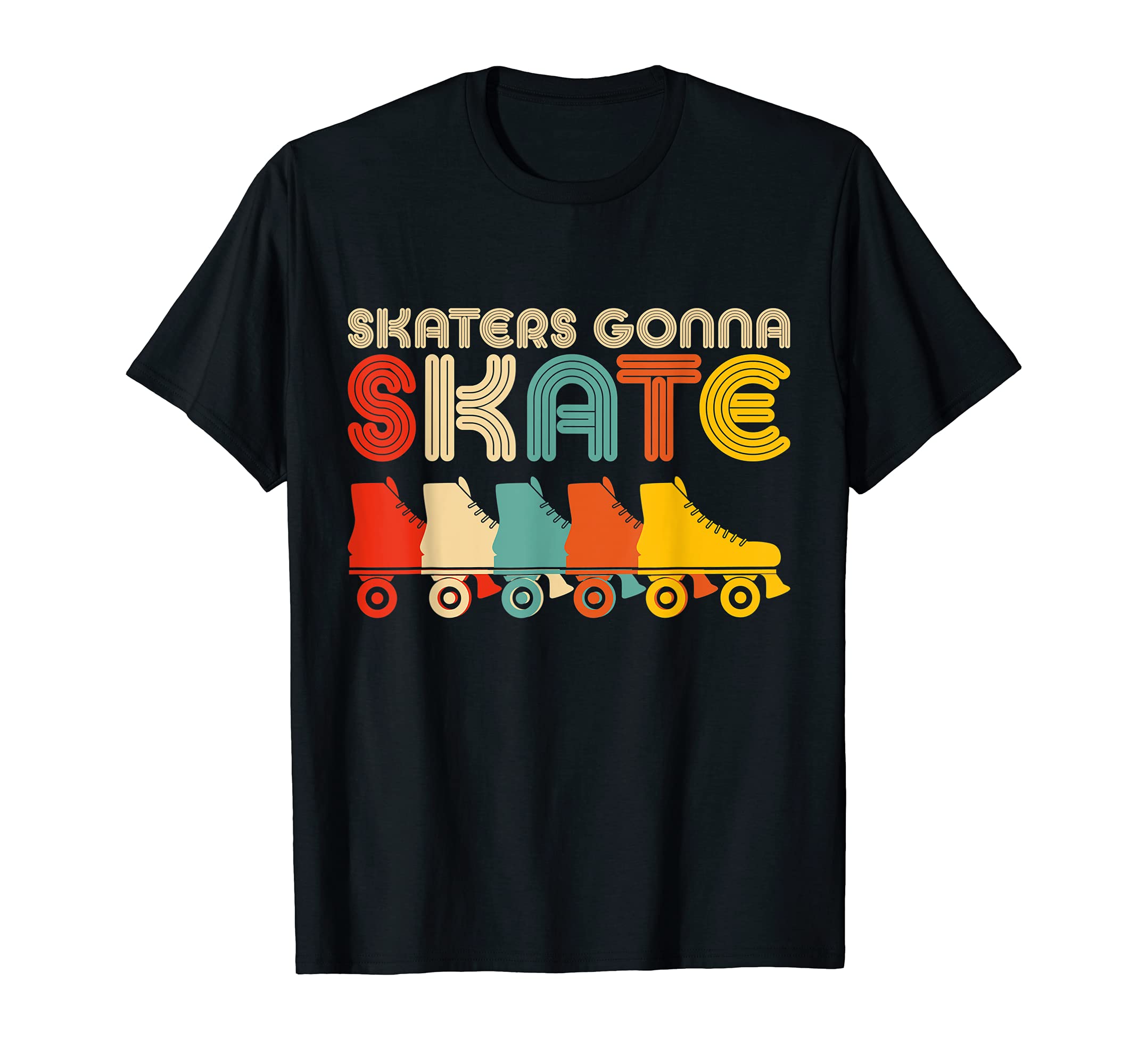 Roller Derby Skaters Gonna Skate T-Shirt - Custom Art Print for Adults - T-Shirt, Sweatshirt, Hoodie