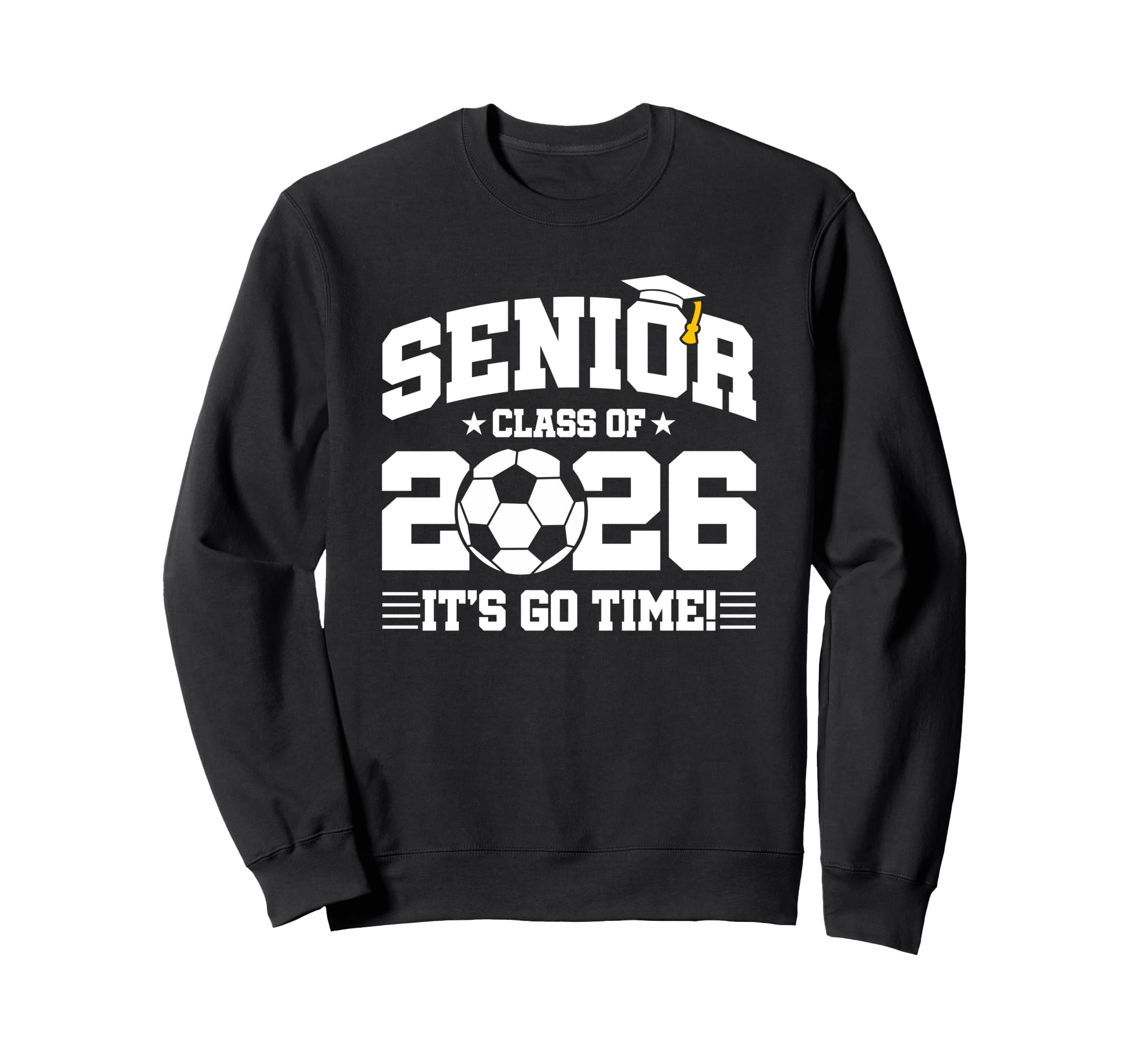 Class 2026 Senior Year Soccer Player Sweatshirt - Unique Graphic Unisex - T-Shirt, Sweatshirt, Hoodie