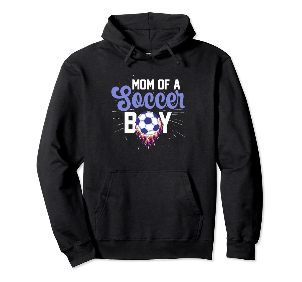 Mom Soccer Mama Mommy Mothers Day Hoodie - Trendy Graphic Men Women - T-Shirt, Sweatshirt, Hoodie