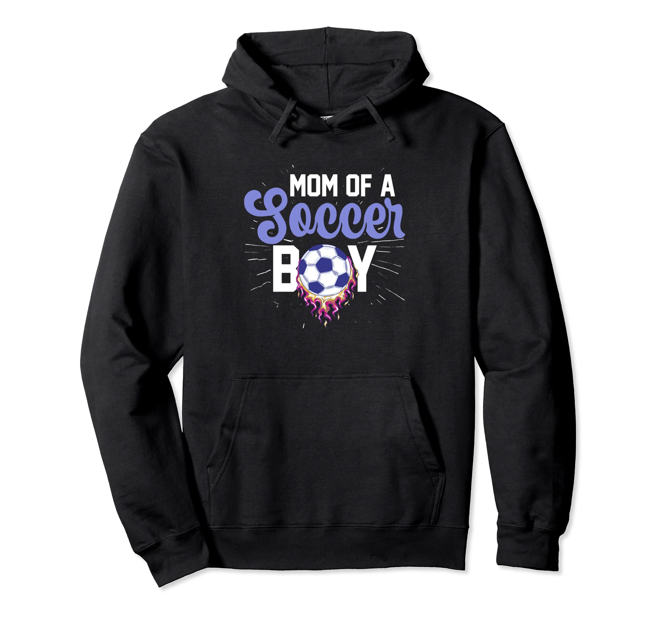 Mom Soccer Mama Mommy Mothers Day Hoodie - Trendy Graphic Men Women - T-Shirt, Sweatshirt, Hoodie