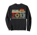 2013 Birthday 2013 Cassette Tape Sweatshirt - Trendy Graphic Unisex - T-Shirt, Sweatshirt, Hoodie
