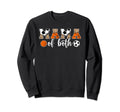 Mama Both Leopard Basketball Soccer Sweatshirt - Aesthetic Graphic Unisex - T-Shirt, Sweatshirt, Hoodie