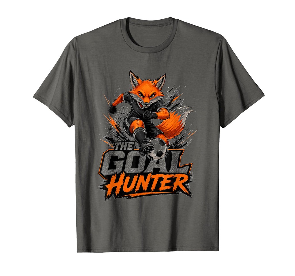 Football Collection Goal Hunter Fox T-Shirt - Novelty Apparel Men Women - T-Shirt, Sweatshirt, Hoodie