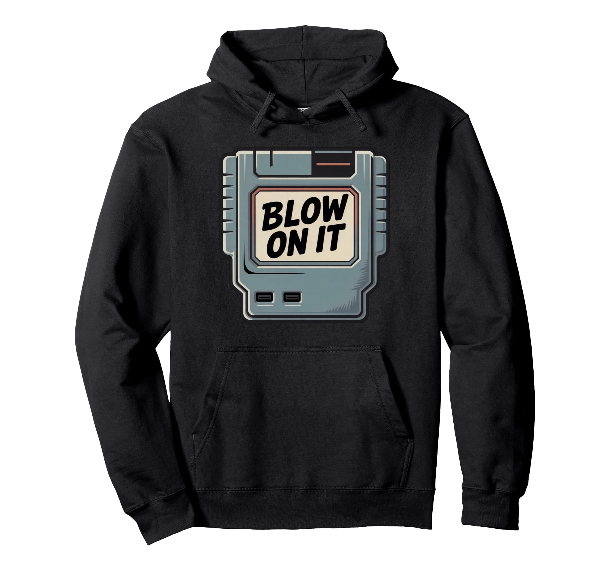 Game Cartridge Blow It 80S 90S Art Hoodie - Custom Art Print for Adults - T-Shirt, Sweatshirt, Hoodie